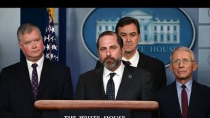 'President Donald Trump\'s coronavirus task force holds briefing on the outbreak'