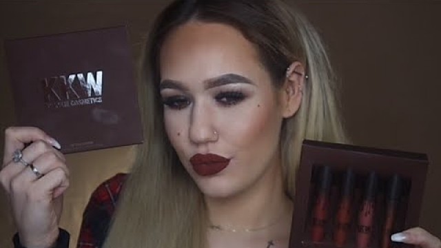 'KYLIE COSMETICS X KKW COLLABORATION ROUND II SWATCHES'