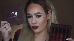 'KYLIE COSMETICS X KKW COLLABORATION ROUND II SWATCHES'
