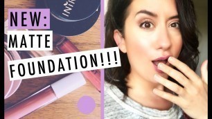 'Trying the NEW JANE IREDALE Beyond Matte FOUNDATION | Honest Review, Swatches, Demo'