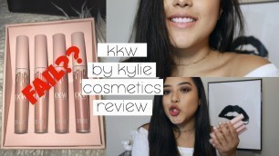 'KKW X KYLIE COSMETICS REVIEW | Juliana Alvarez'