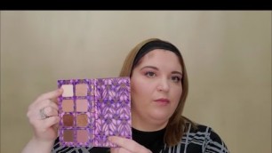 'Tarte shape tape shaping eyeshadow palette review and GRWM Part 1'
