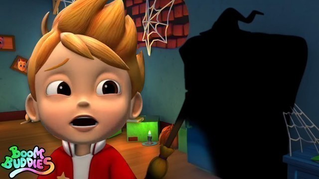 'Monsters In The Dark - Sing Along | Halloween Song For Kids | Scary Rhyme For Children | Spooky Song'