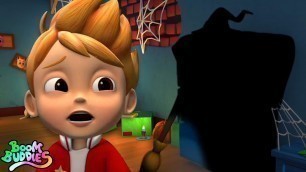 'Monsters In The Dark - Sing Along | Halloween Song For Kids | Scary Rhyme For Children | Spooky Song'