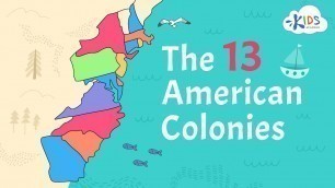 '13 American Colonies | US History | Kids Academy'