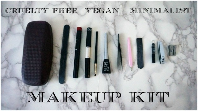 'Minimalist Vegan Makeup Kit'
