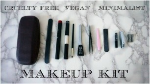 'Minimalist Vegan Makeup Kit'