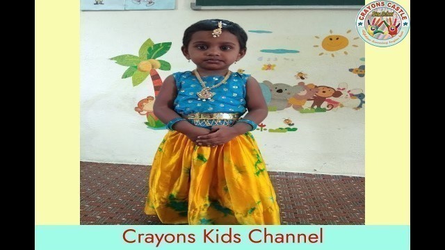 'చిట్టి చిలకమ్మా అమ్మ కొట్టిందా | Telugu rhymes | Toddlers telugu Rhymes'