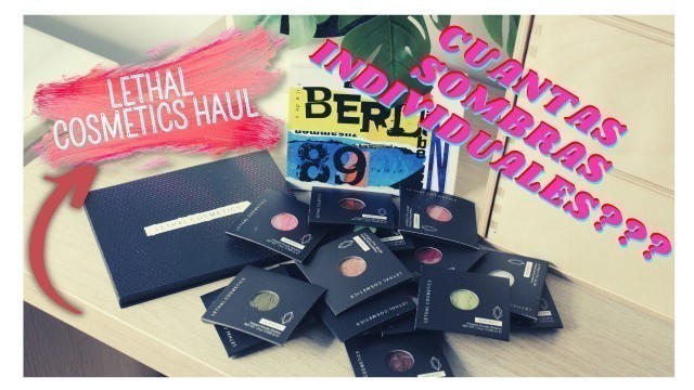 'LETHAL COSMETICS BERLIN 89 + CUSTOM PALETTE | UNBOXING'