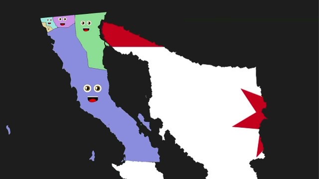 'Baja California Sur, Sonora,And The United States Of America'