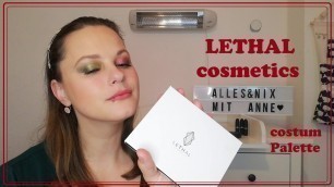 'L E T H A L Costumpalette || VelvetDusk Kollektion'