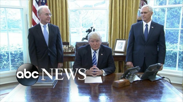 'President Trump reacts to failed GOP health care bill'