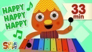 'My Happy Song | + More Kids Songs | Super Simple Songs'