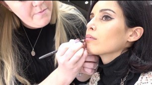 'How to apply red Lipstick - MAC Cosmetics Ruby Woo'