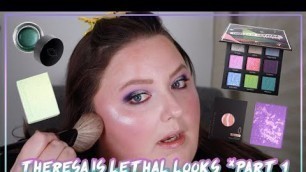'THERESA IS LETHAL LOOKS! (while I have power lol) | LETHAL COSMETICS X THERESA IS DEAD'