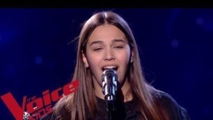 'Jacques Brel - Quand on a que l\'amour | Manon |  The Voice Kids France 2019 | Demi-finale'