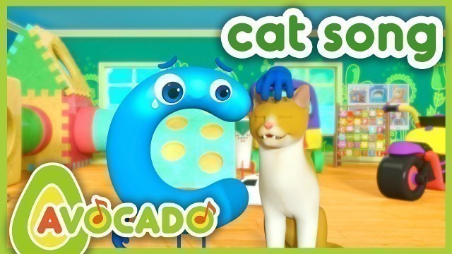 'Cat Song | abcd song & Dance song for kids & Sing-Along and dance | AVOCADO abc'