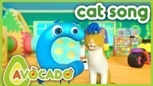 'Cat Song | abcd song & Dance song for kids & Sing-Along and dance | AVOCADO abc'