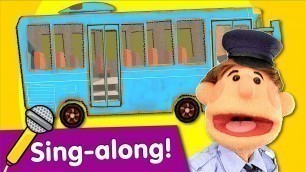 'Wheels On The Bus Sing-along | Nursery Rhyme | #readalong with Super Simple Songs'