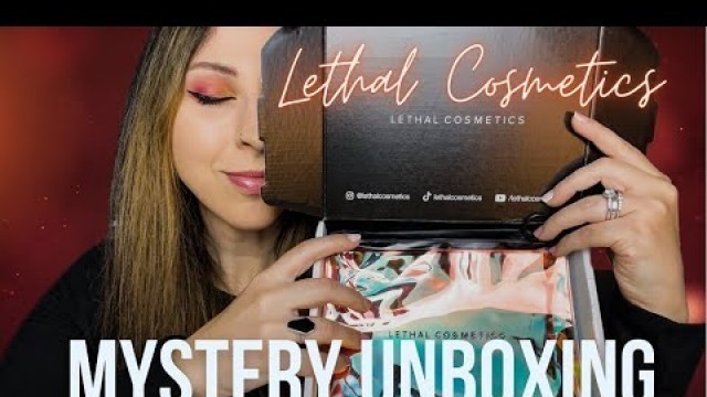 'Unboxing: Lethal Cosmetics Mystery Bag #mysterybox #unboxing #lethalcosmetics'