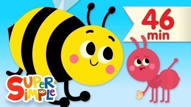 'The Bees Go Buzzing | + More Kids Songs & Nursery Rhymes'