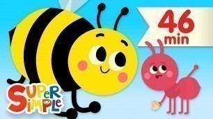 'The Bees Go Buzzing | + More Kids Songs & Nursery Rhymes'