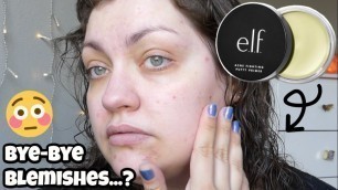 'e.l.f. Acne Fighting Putty Primer | WEEKLY WEAR: Oily Skin Review'
