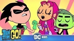 'Teen Titans Go! | SING ALONG! The Night Begins to Shine by Cyborg & B.E.R. | @DC Kids'