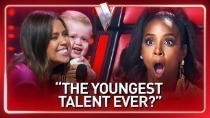 '2-year-old singing baby STEALS the show on The Voice | #Journey 147'
