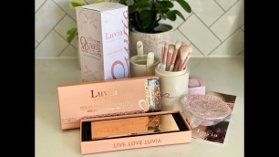 'UNBOXING: Luvia Cosmetics Endless Nude Eyeshadow Palette & Prime Vegan Candy Brush Set'