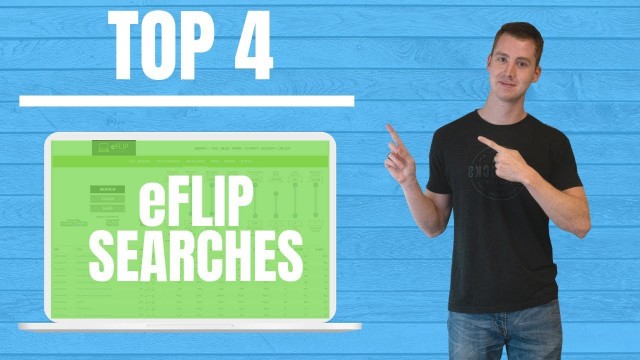 'Top 4 eFLIP Searches To Find Profitable Books For Amazon Online Arbitrage'