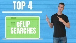 'Top 4 eFLIP Searches To Find Profitable Books For Amazon Online Arbitrage'