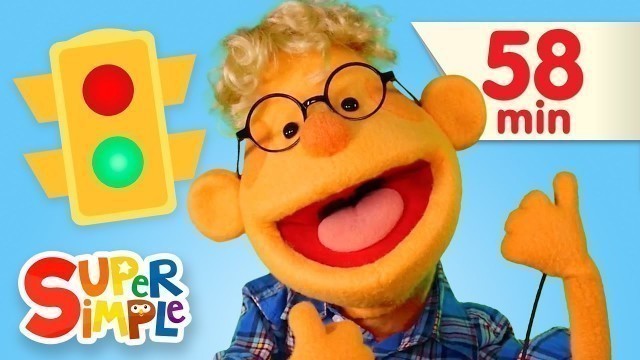 'Red Light, Green Light | + More Kids Songs | Super Simple Songs'