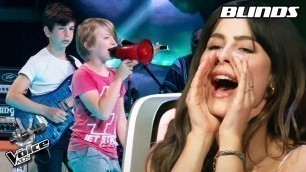 'Green Day - Holiday (De Breaks) | Blind Auditions | The Voice Kids 2022'