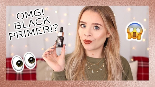 'REVOLUTION | TESTING THE BRAND NEW BLACK GEL ONYX PRIMER'