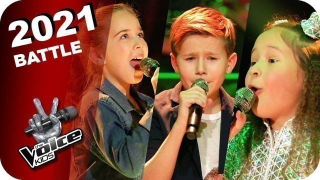 'Disney\'s Vaiana - Ich Bin Bereit (Henriette/Niklas/Daria) | The Voice Kids 2021 | Battles'
