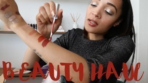 'HAUL: KKW BEAUTY / COLOURPOP / KYLIE COSMETICS / HUDA BEAUTY | South African YouTuber Brett Robson'