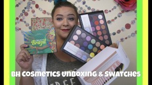 'Unboxing and Swatches- BHCosmetics'