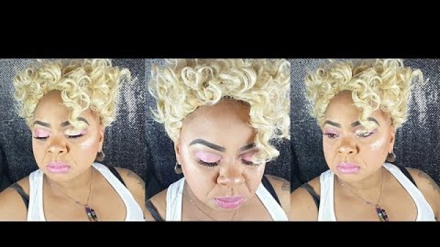 'GRWM|Club Tropicana Foil Eyes.