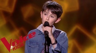 'M - Le soldat rose | Antoine | The Voice Kids France 2019 | Blind Audition'