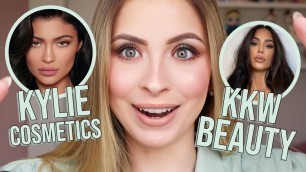 'MAKE COMPLETA COM KYLIE COSMETICS E KKW BEAUTY! | FERNANDA TUMAS'