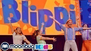 'Blippi The Musical! Live Blippi Performance in Full | Sing Along ABC 123 Songs and Rhymes | Moonbug'