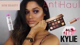 'ANTI HAUL | KKW Beauty + Huda Beauty + Kylie Cosmetics + More'
