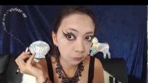 'Fierce Zhai Collaboration: Gothic Makeup Challenge w/ NavyDocWife using CRUELTYFREE | VEGAN Makeup'