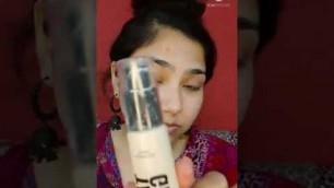 'speed review: mars take a glow illuminating primer #shorts #makeup #youtubeshorts #marscosmetics'