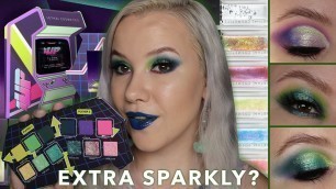 'Lethal Cosmetics 1UP Palette & Lumen Lip Glosses | Swatches & 3 Looks'