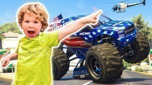 'Monster Jam Videos for Children | Monster Truck Toys for Kids to Play'