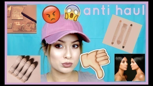 'KKW CONTOUR STICKS + KYLIE COSMETICS ANTI-HAUL!!! | TANIAXO'
