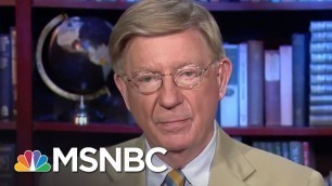 'George Will On Trump Health Care: He \'Doesn\'t Know What He\'s Talking About\' | The 11th Hour | MSNBC'