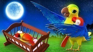 'Chitti Chilakamma - Jo Achyutananda Jo Jo Mukunda - జో అచ్యుతానంద - Telugu Rhymes Baby Parrot Songs'